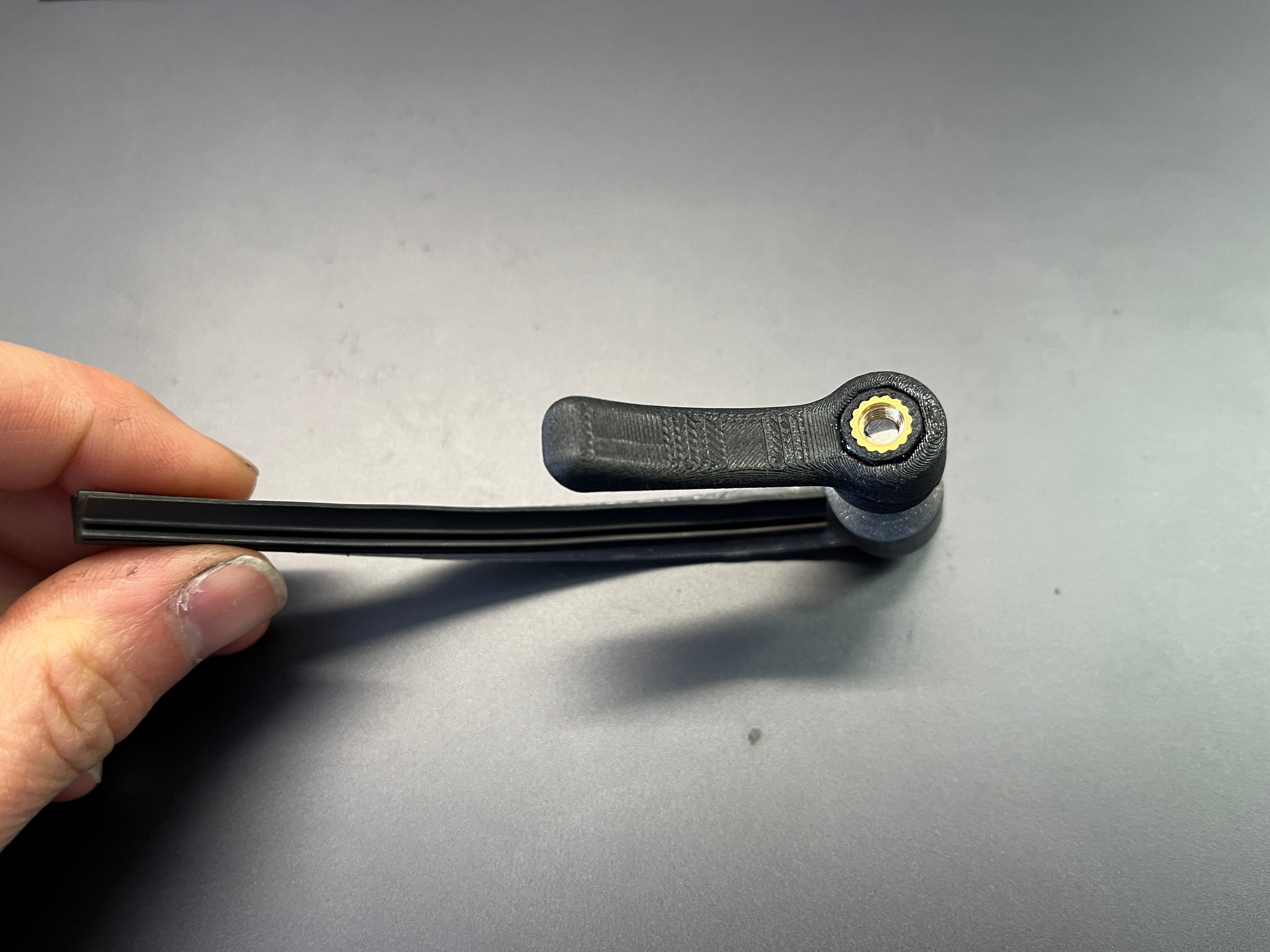 Wischerblatt für Velomobil